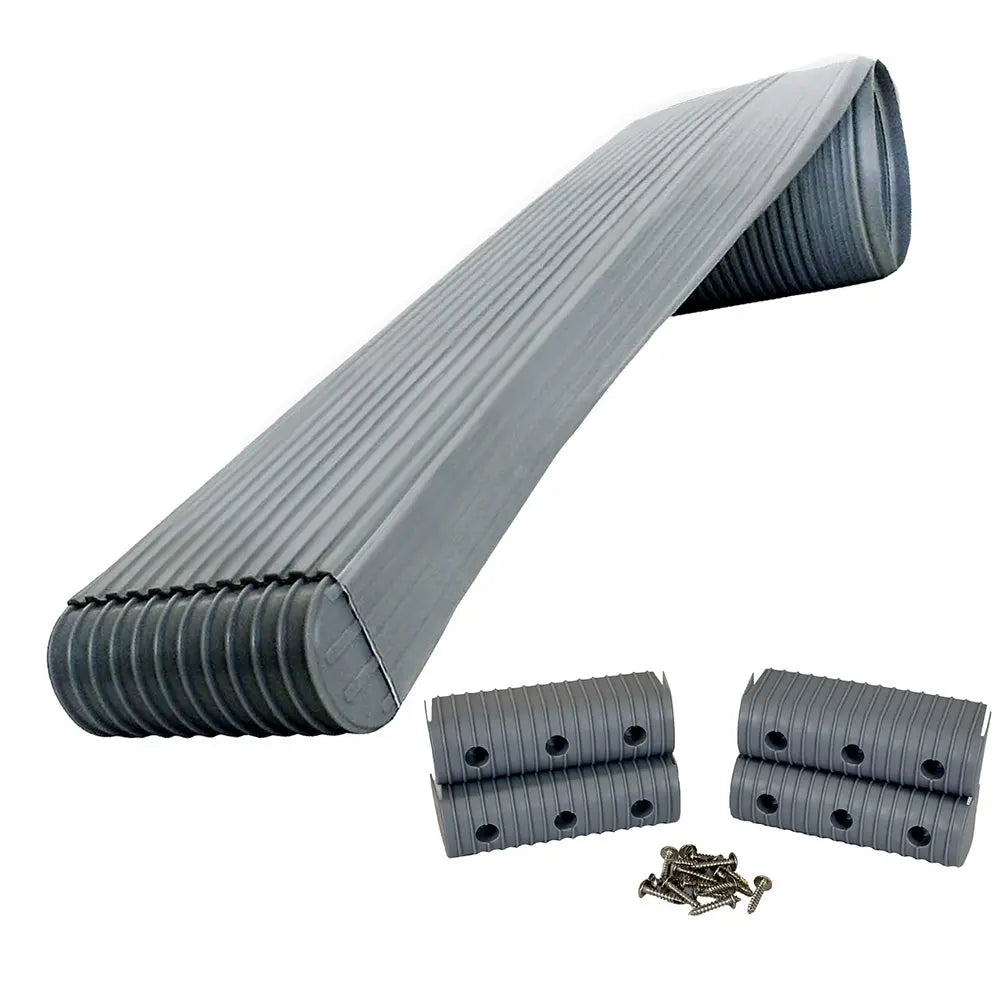 Caliber BunkWrap Kit – Grey, 24' x 2" x 6" Roll with Stainless Steel Hardware