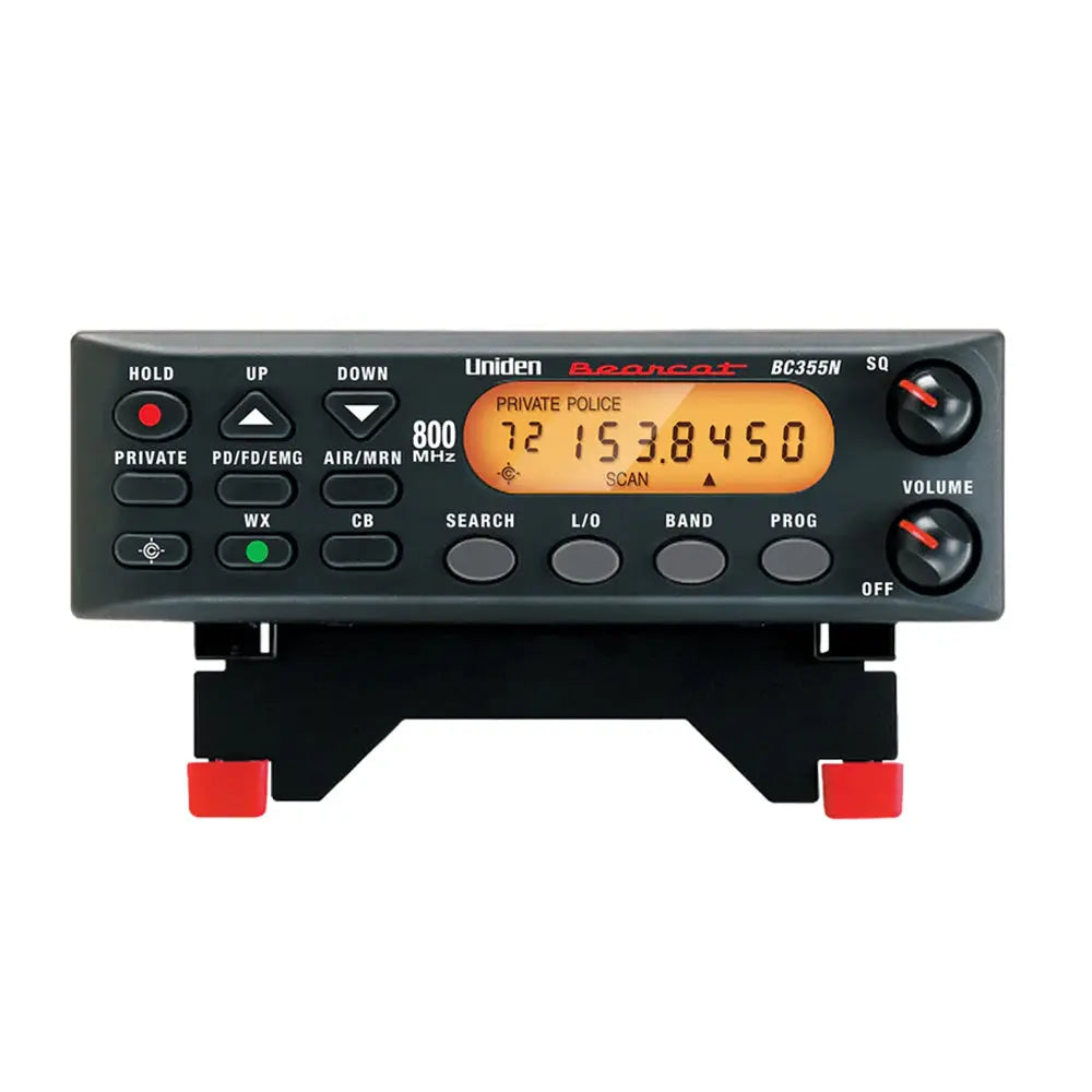 Uniden BC355N Compact Analog Base and Mobile Police Scanner with 300 Channels