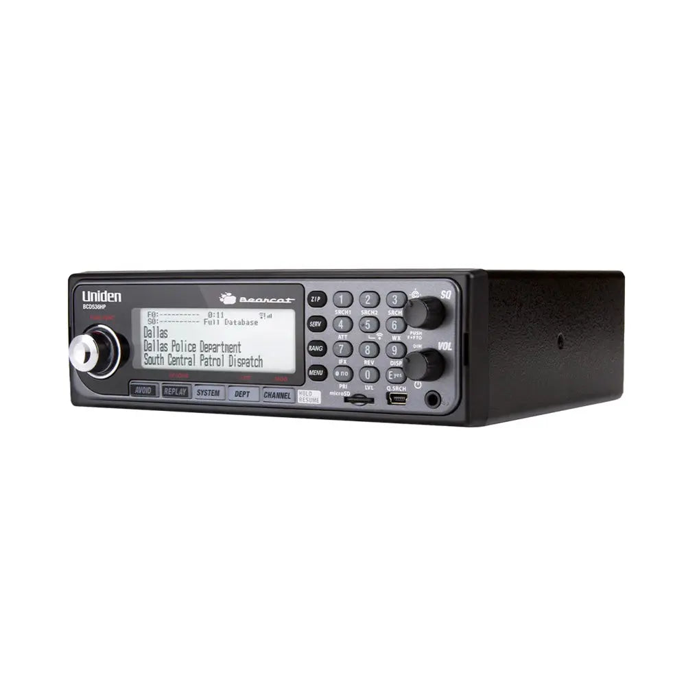 Uniden BCD536HP Digital Base and Mobile Scanner with Wi-Fi and TrunkTracker V
