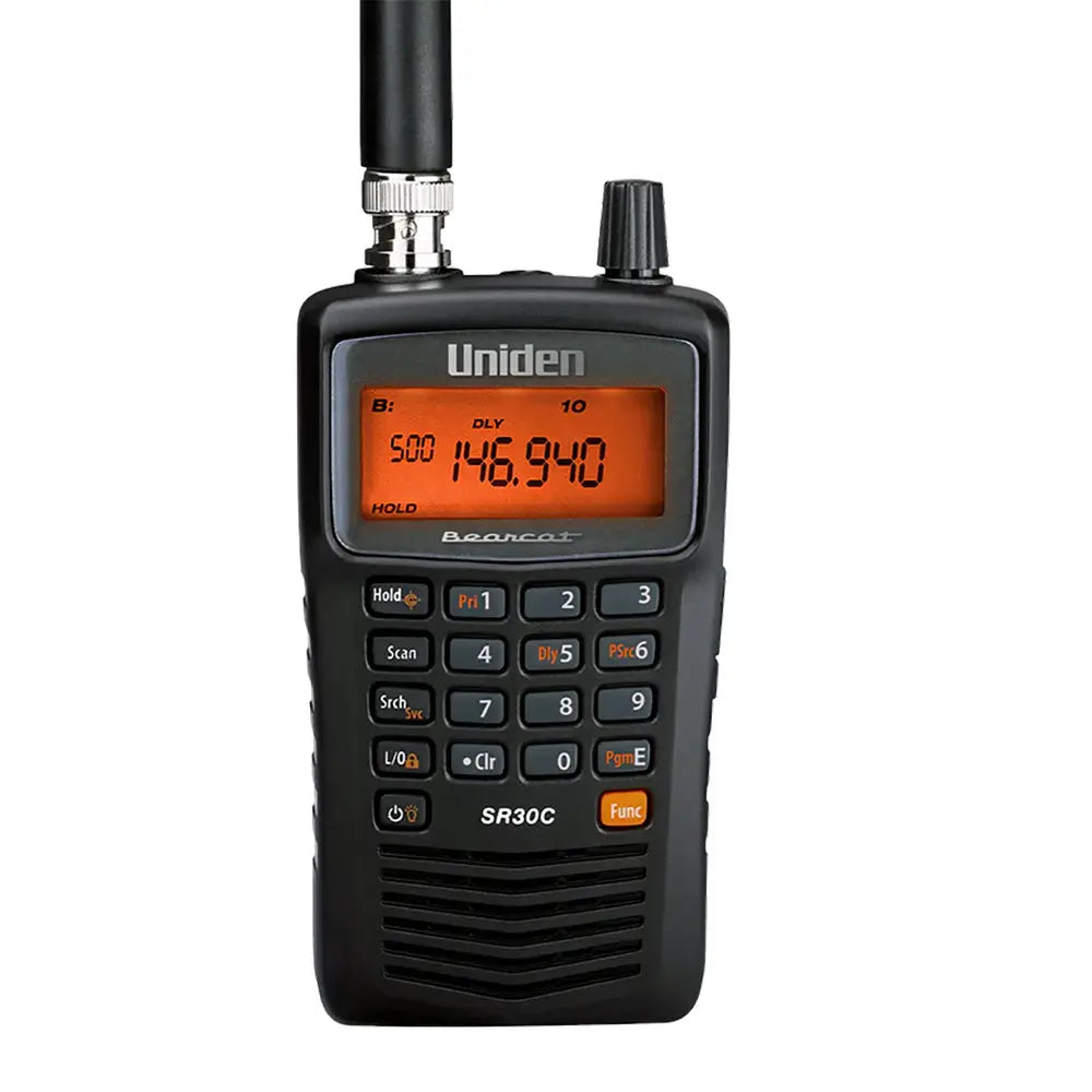 Uniden Bearcat SR30C Versatile Analog Handheld Scanner for Emergency & Radio Monitoring