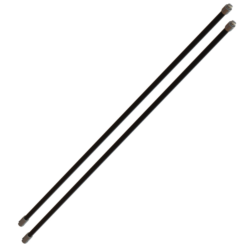 TACO Marine J-Lock Sunshade System 48-Inch Poles with Carry Bag ? Secure Boat Shade Solution