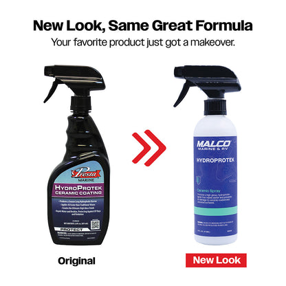 Malco HydroProtek Ceramic Spray 16oz ? Long-Lasting Watercraft Protection and Shine