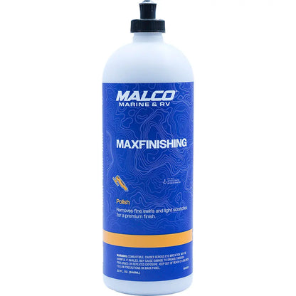 Malco MaxFinishing Polish - 32oz All-in-One Swirl Remover and Polish