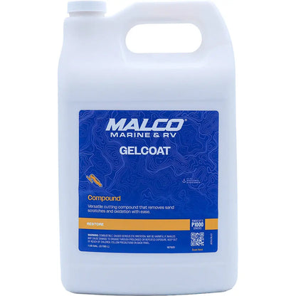 Malco Gel Coat Compound 1 Gallon - Professional Marine and Industrial Surface Restoration