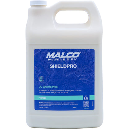 Malco ShieldPro UV Creme Wax 1 Gallon for Marine and Automotive Surfaces