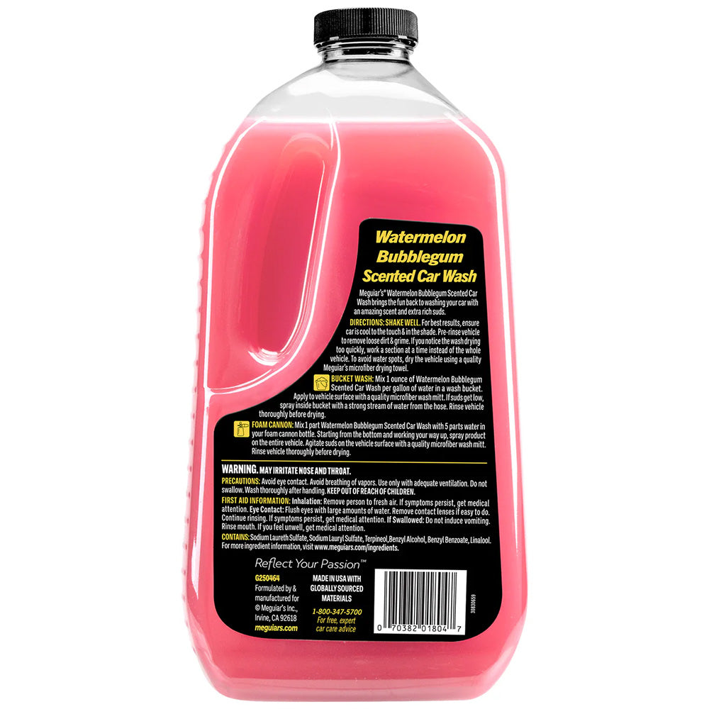 Meguiar's Watermelon Bubblegum Scented Car Wash - 64 oz