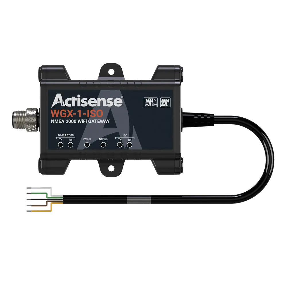 Actisense NMEA 0183 to NMEA 2000 Gateway with WiFi and PC Interface - ISO Connection (Part Number: WGX-1-ISO)