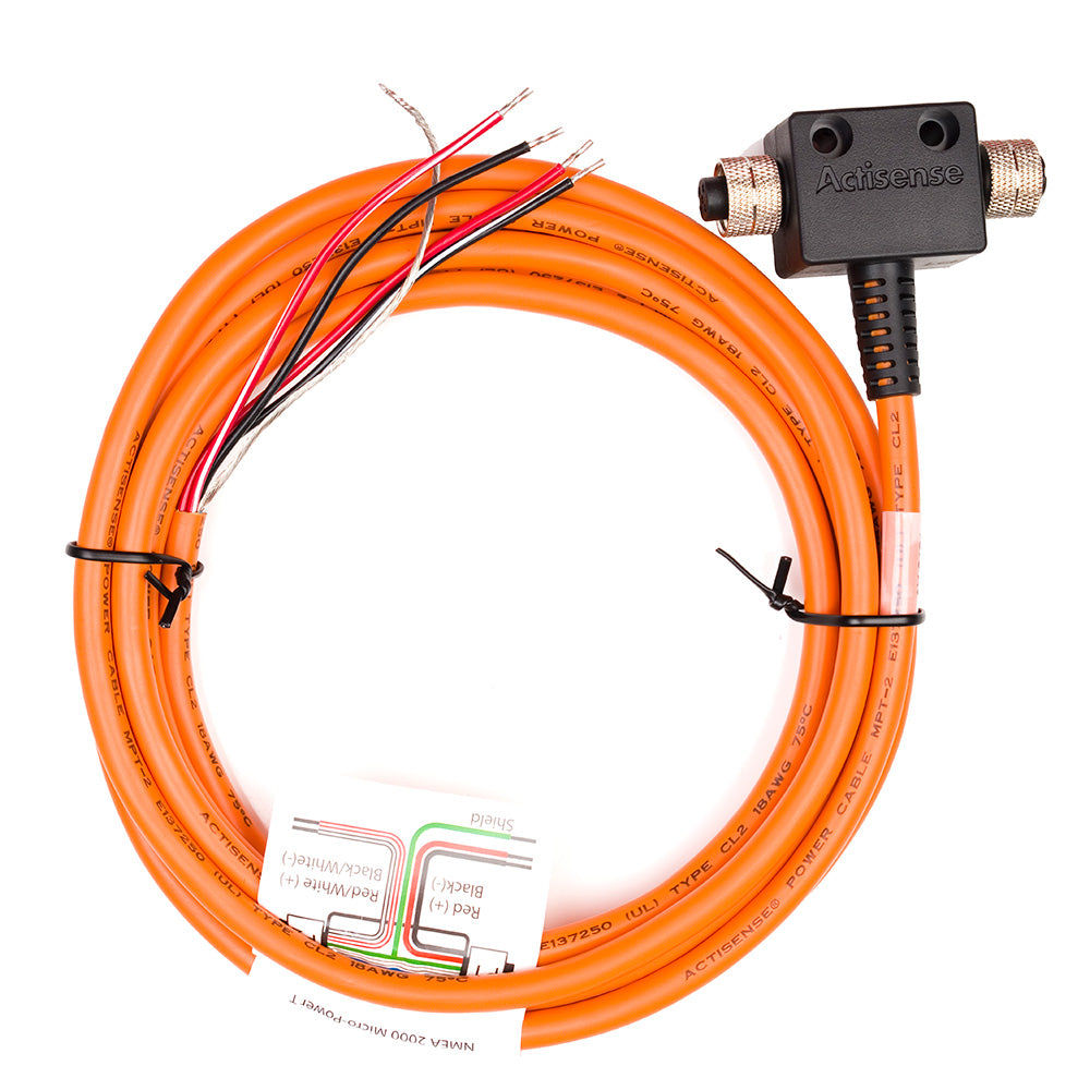 Actisense NMEA2000 Micro T-Piece with Female Connectors and 3-Meter UL Certified Cable