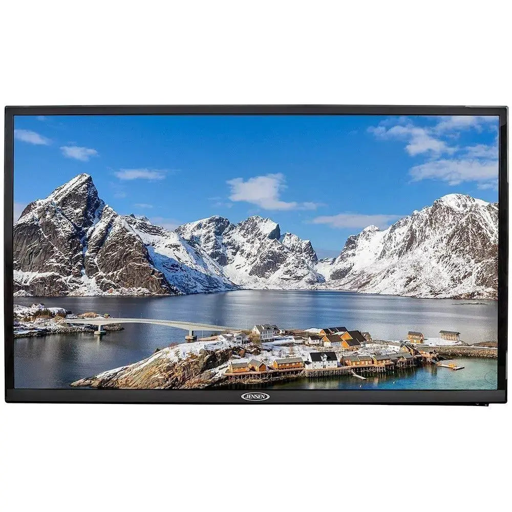 JENSEN 32-Inch 12V Smart TV JTV3225DCS – Energy-Efficient Mobile TV with HDTV Tuner