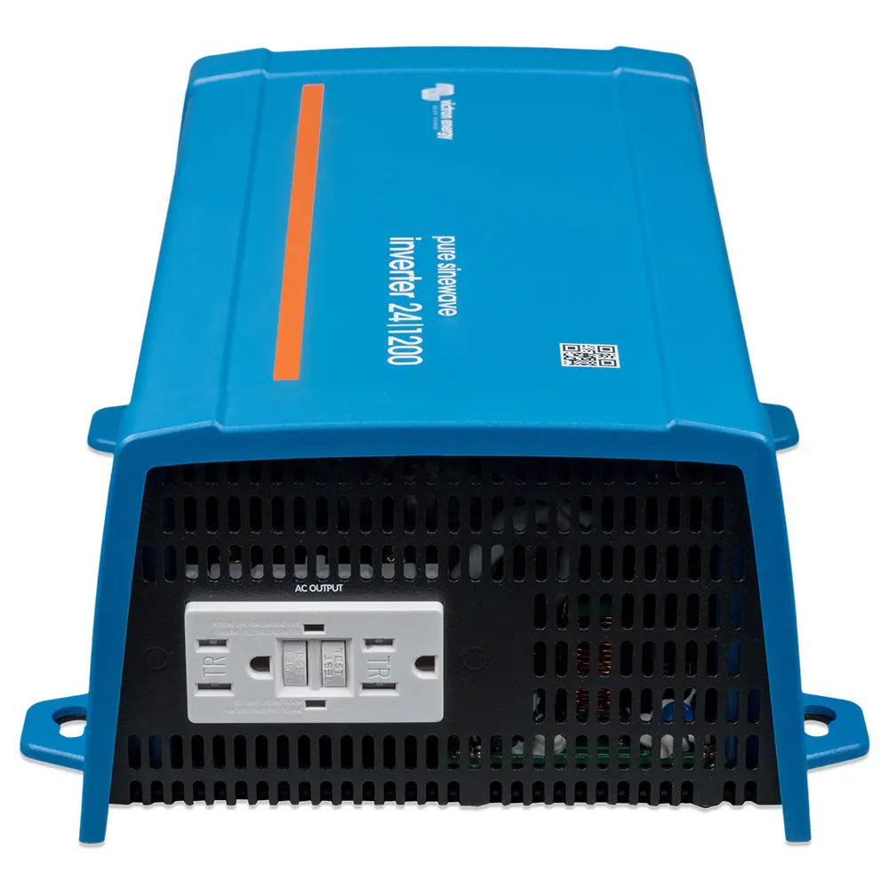 Victron Energy 24/1200 Inverter with Ve.Direct and NEMA GFCI Plug – UL458 Certified