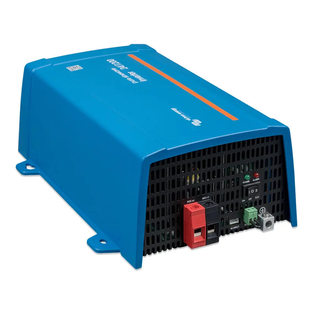 Victron Energy 24/1200 Inverter with Ve.Direct and NEMA GFCI Plug – UL458 Certified