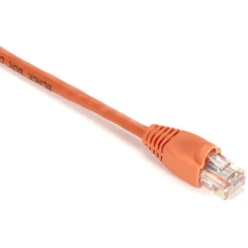 Black Box GigaBase Cat. 5e UTP Patch Network Cable - 10 ft, Orange, ETL Verified