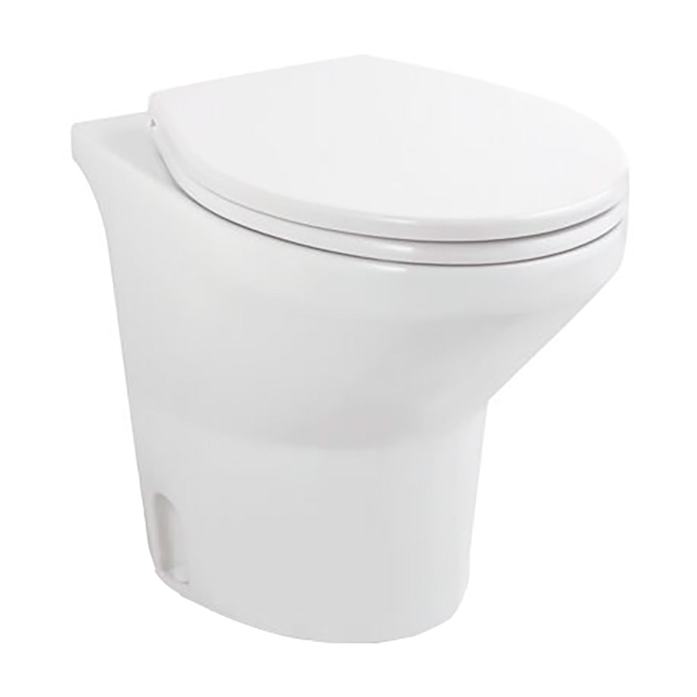 Thetford Marine Compass Touch High Profile Marine Toilet with Soft-Close Lid, 12V, White