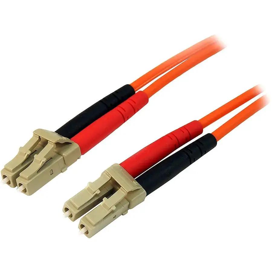 StarTech.com 15m Multimode Duplex Fiber Optic Cable LC to LC - OM2 50/125 Micron with LSZH Flame-Retardant Jacket by StarTech.com