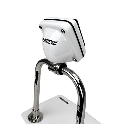 Seaview RailPod Uncut with Single Base Rail Clamp - 11.125"W x 8"H Marine Electronics Mount