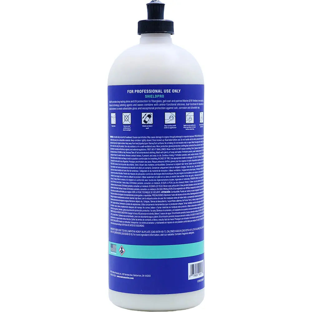 Malco ShieldPro UV Creme Wax - 32oz for Marine Gelcoat and Painted Surfaces