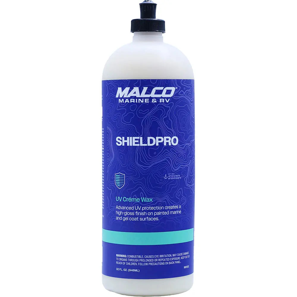 Malco ShieldPro UV Creme Wax - 32oz for Marine Gelcoat and Painted Surfaces