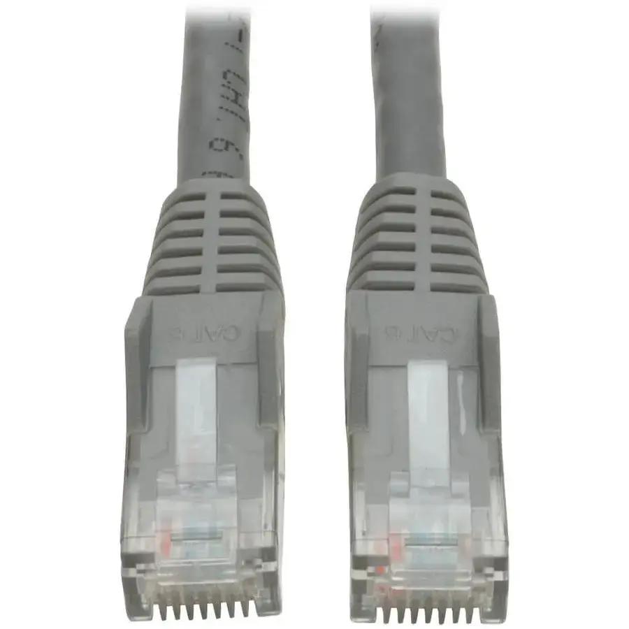 Eaton Corporation Tripp Lite N201-050-GY Cat6 Gigabit Snagless Ethernet Patch Cable, 50 ft, Gray by Eaton Corporation