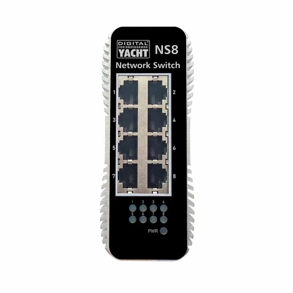 Digital Yacht NS8 Network Switch - 8-Port Gigabit Ethernet for Marine Networking