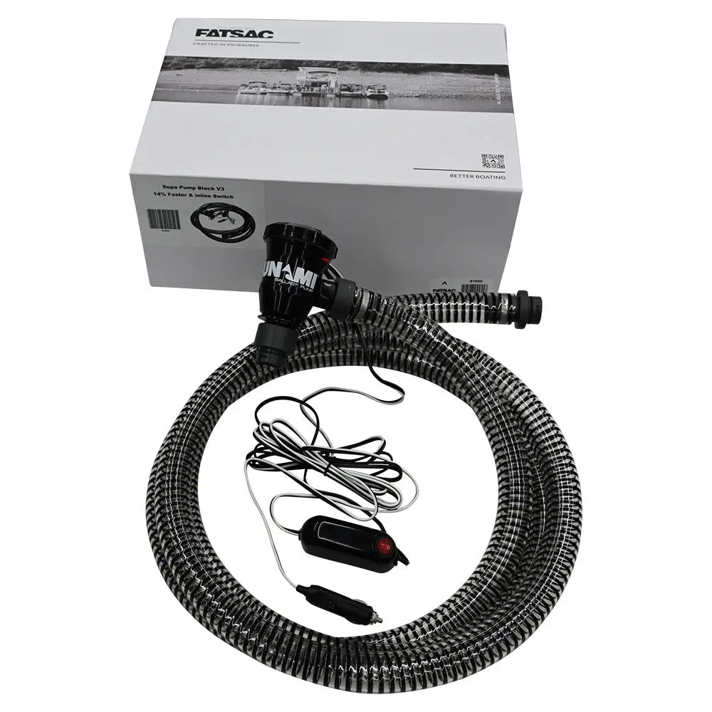 FATSAC Supa Pump 3.0 with Inline Switch – Fast Boat Pump for FatSac Bags