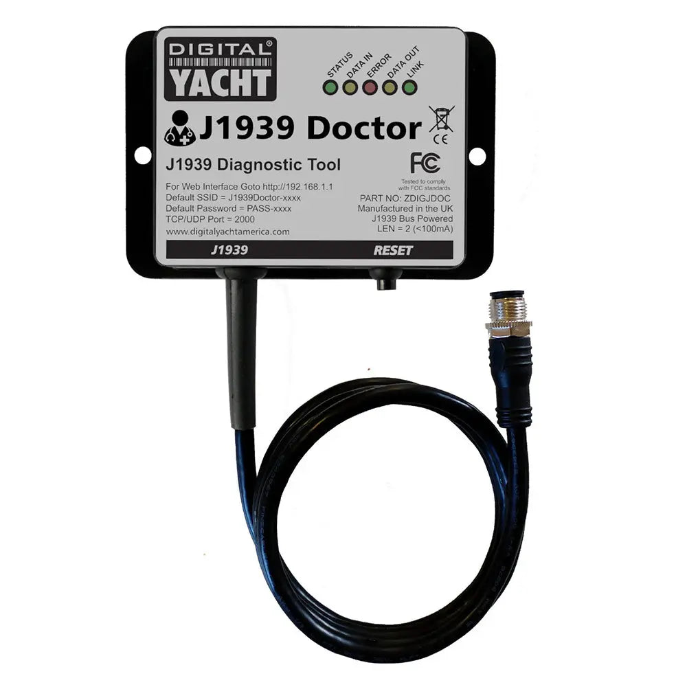 Digital Yacht J1939 Doctor Diagnostic Tool ZDIGJDOC – Marine Engine & Electrical Network Monitoring