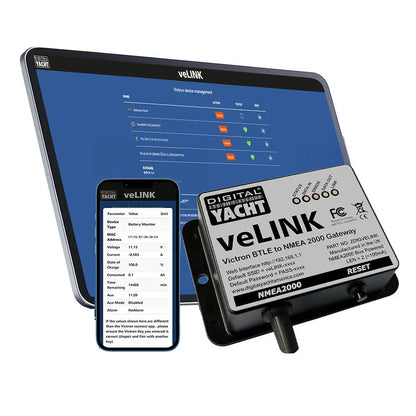 Digital Yacht veLink Victron BLE to NMEA 2000 Marine Data Gateway