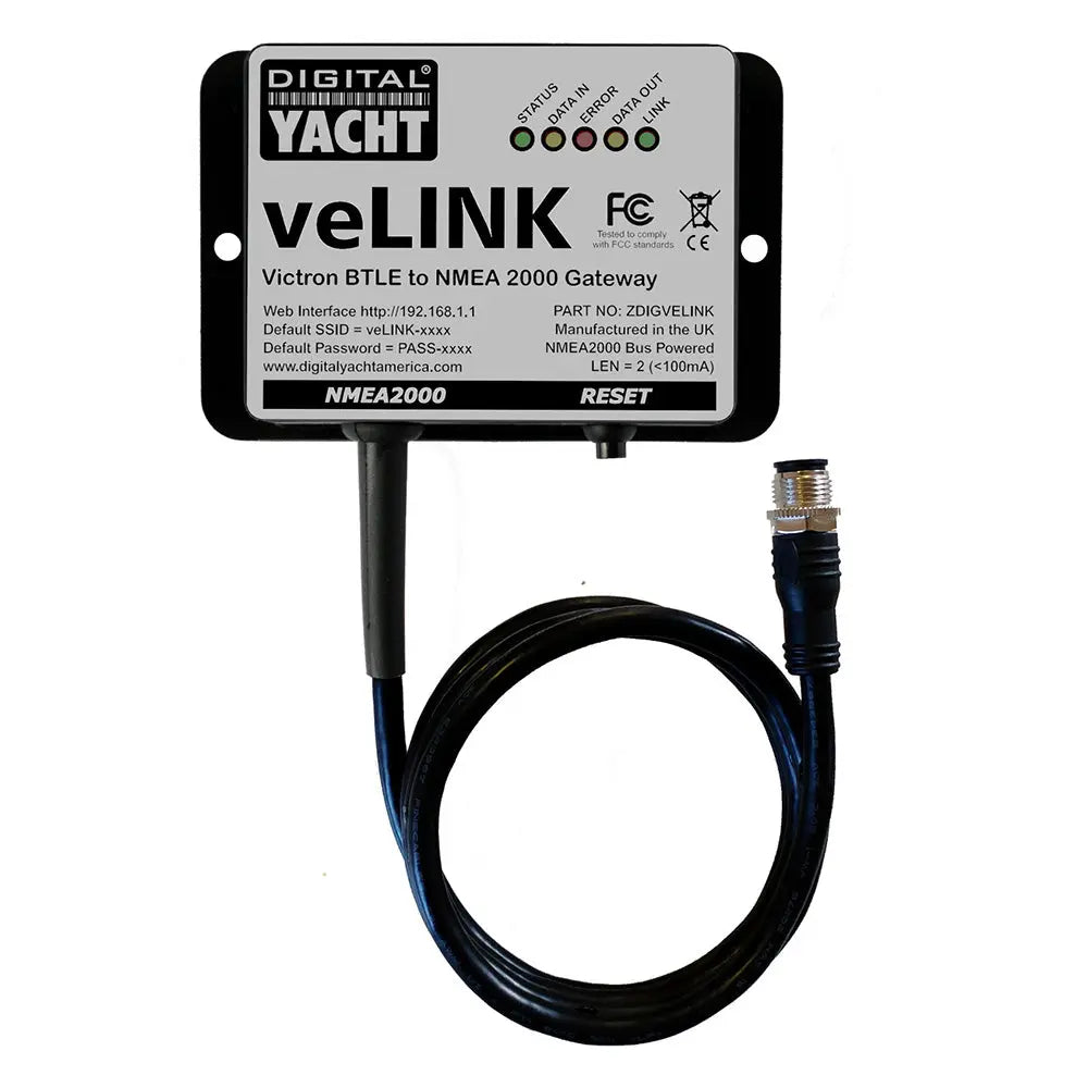 Digital Yacht veLink Victron BLE to NMEA 2000 Marine Data Gateway