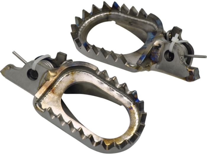 Psychic MX-04404 Foot Pegs for Enhanced Motorcycle Comfort and Control