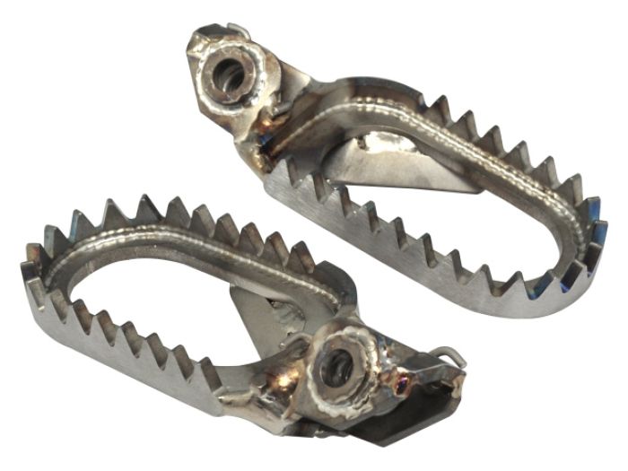 PSYCHIC Foot Pegs MX-04406 for Motorcycles - Durable and Reliable Passenger Footrests