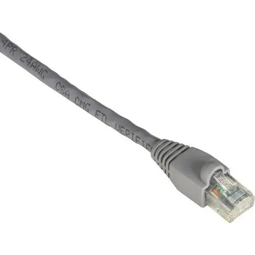 Black Box GigaTrue CAT6 UTP Patch Network Cable - 20ft, Gray, High-Speed Gigabit Ethernet