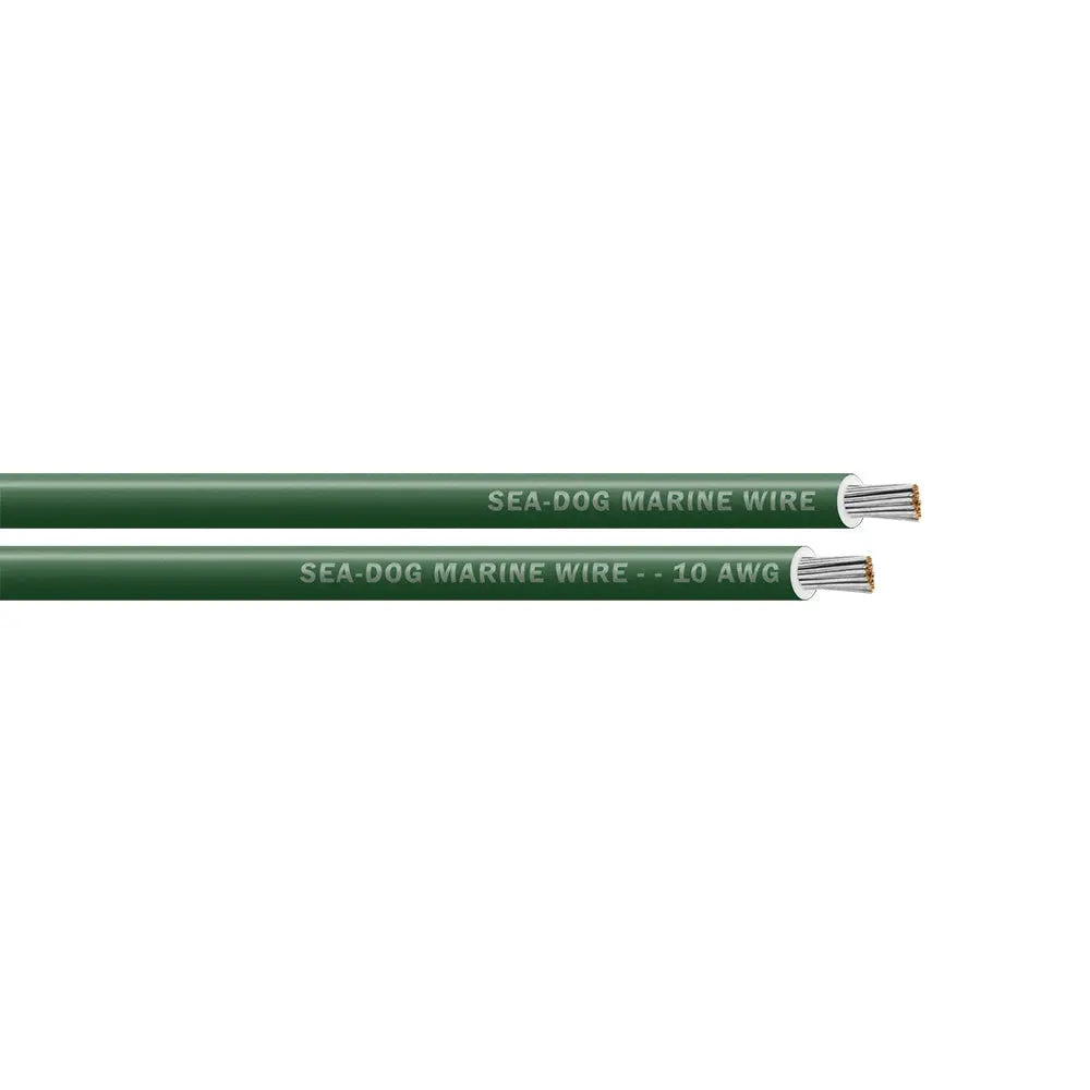 Sea-Dog 10 AWG Green Primary Marine Wire - 25 Feet