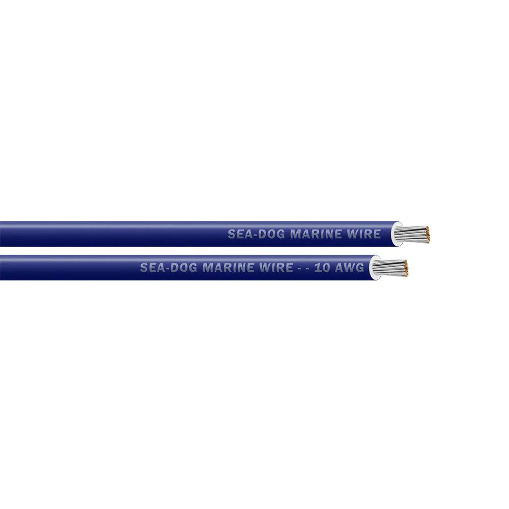 Sea-Dog 10 AWG Dark Blue Primary Marine Wire – 100 Feet