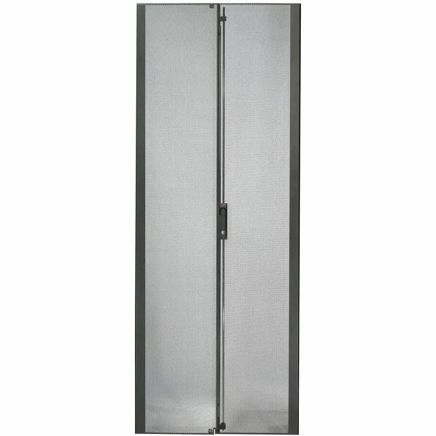 Schneider Electric SA NetShelter SX 42U Perforated Split Door – Black for 42U Racks