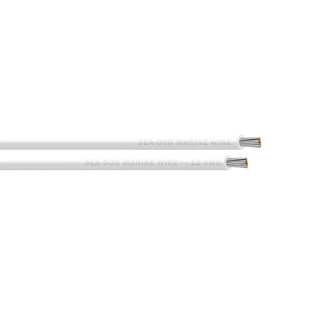 Sea-Dog 12 AWG White Primary Marine Wire - 250 Feet