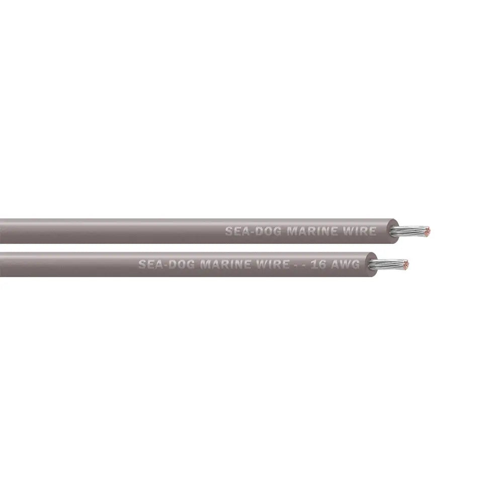 Sea-Dog 16 AWG Grey Primary Marine Wire - 25 Feet