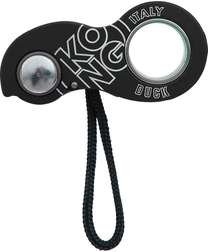 KONG Duck Rope Clamp/Ascender Black - Durable Climbing Hardware for Safety and Performance