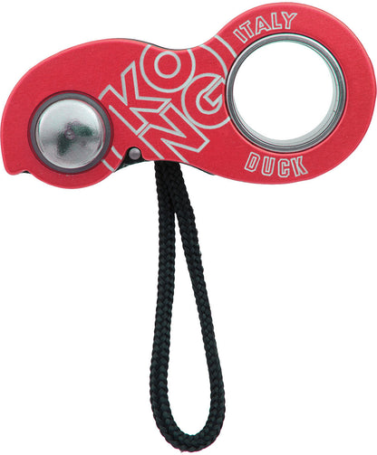 KONG Duck Rope Clamp/Ascender Red – Durable Climbing Equipment for Safety and Control