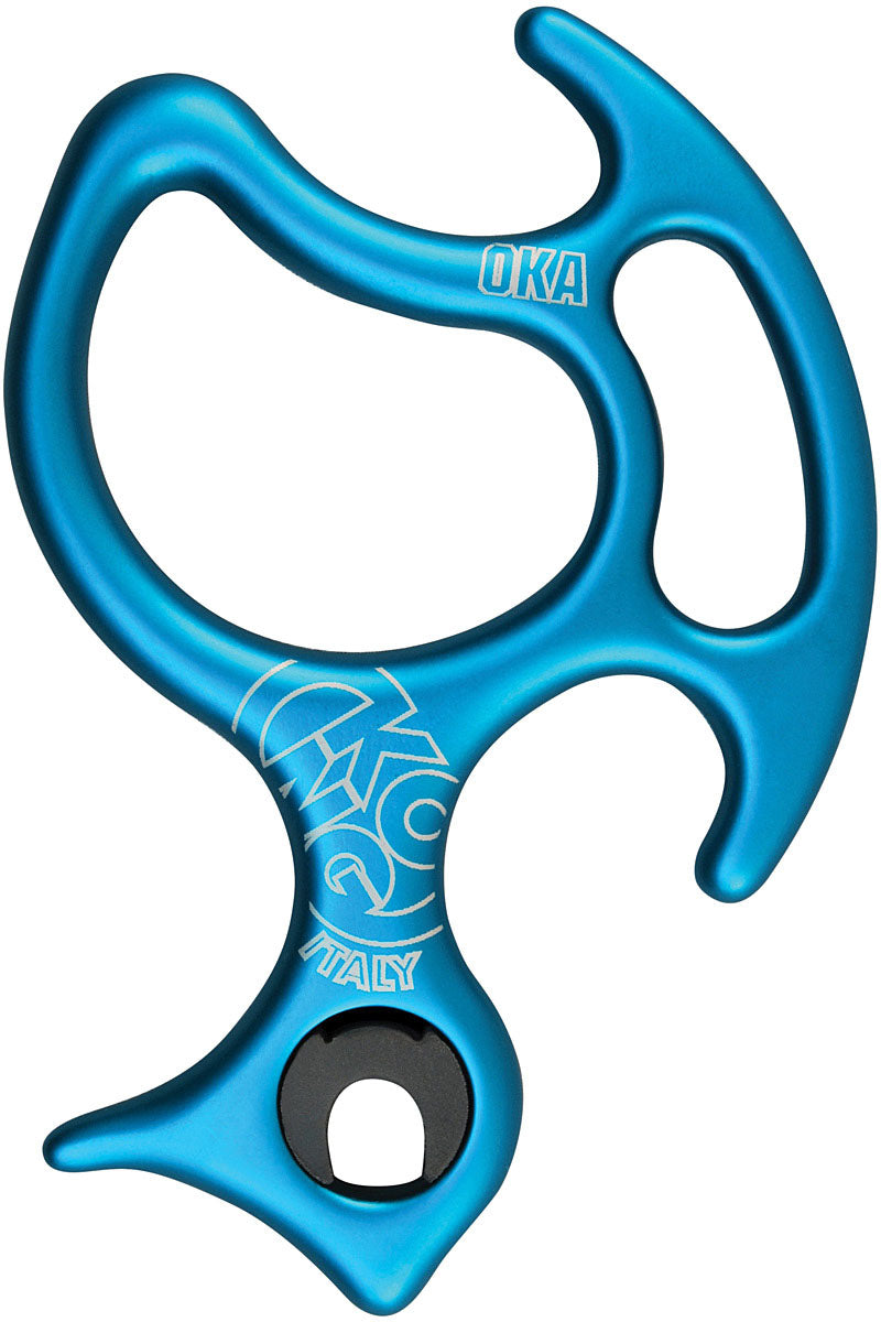 KONG Oka Multi Descender - Durable Climbing and Descending Gear for Rock and Rope Activities