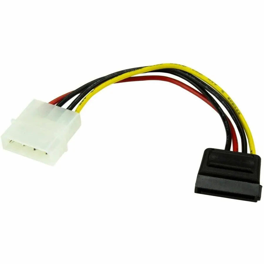 StarTech.com 6-inch 4 Pin Molex to SATA Power Cable Adapter – SATAPOWADAP