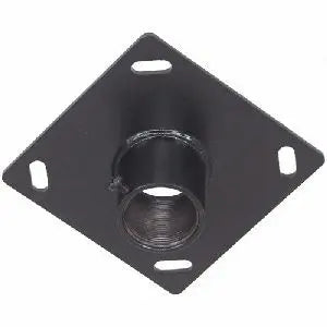 Premier Mounts PP-5 6-Inch by 6-Inch Ceiling Adapter Plate with Threaded Coupling for Indoor Applications