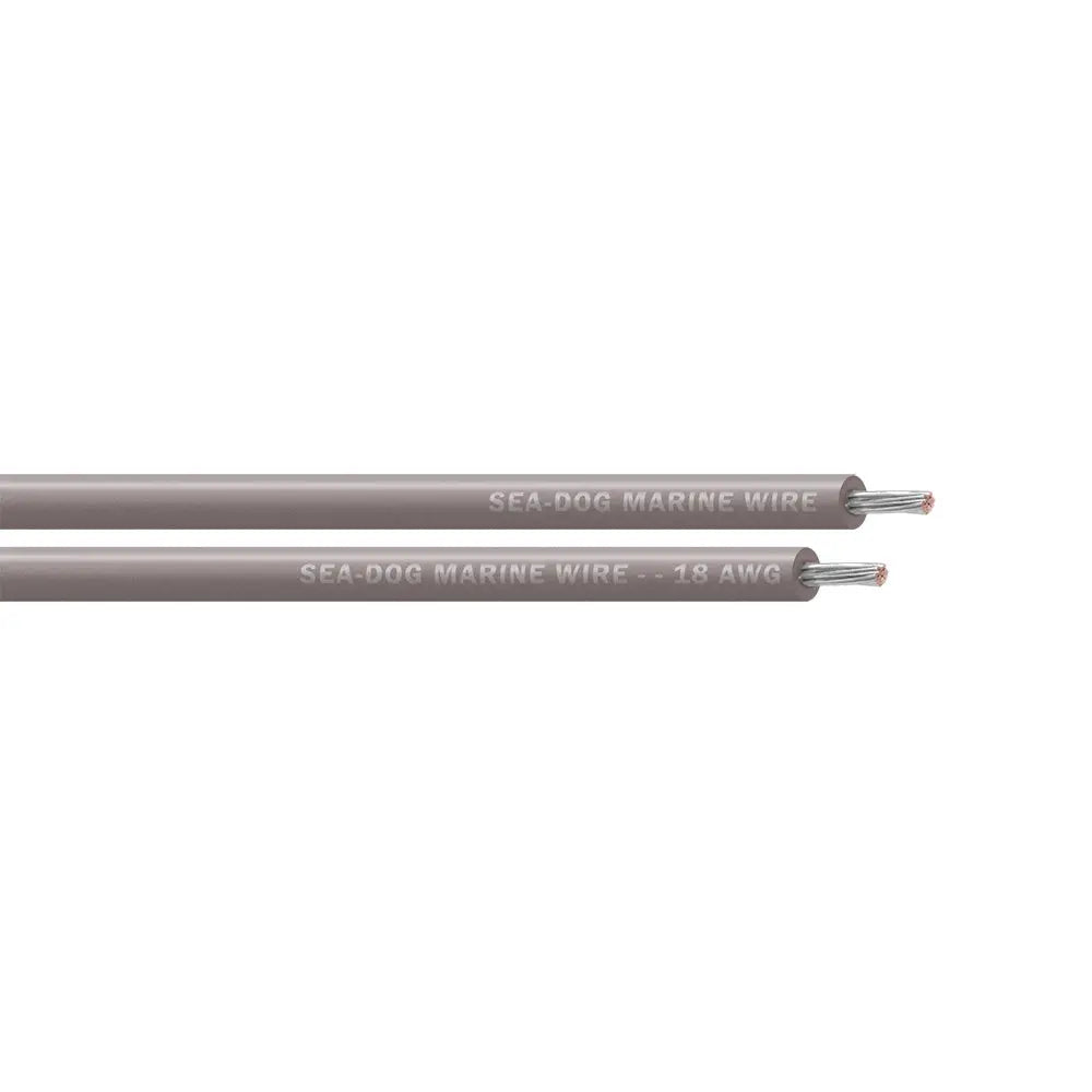 Sea-Dog 18 AWG Grey Primary Marine Wire - 100 Feet