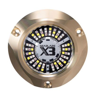 Lumitec SeaBlaze X3 LED Underwater Light - Spectrum with DryLock Technology