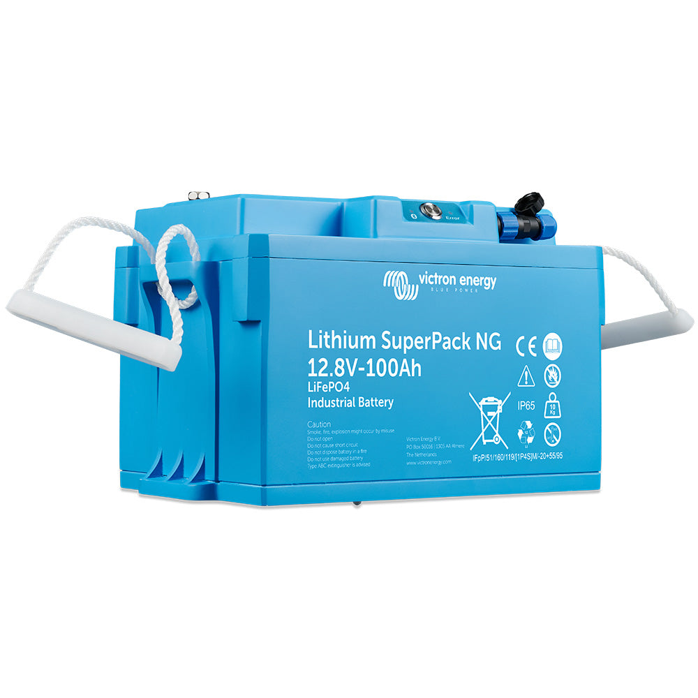 Victron Energy Lithium Battery SuperPack 12V/100Ah NG – Reliable Deep Cycle Battery for Off-Grid and Mobile Applications