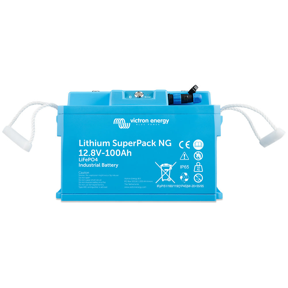 Victron Energy Lithium Battery SuperPack 12V/100Ah NG – Reliable Deep Cycle Battery for Off-Grid and Mobile Applications