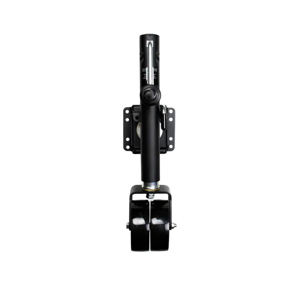 Powerwinch Select Series Weld-On 1500lb Double Wheel Trailer Jack in Carbon Black