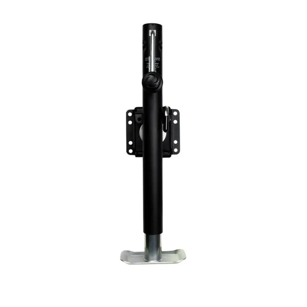 Powerwinch Select Series Weld-On Flat Plate Jack - 2500 lb Capacity, Carbon Black Finish