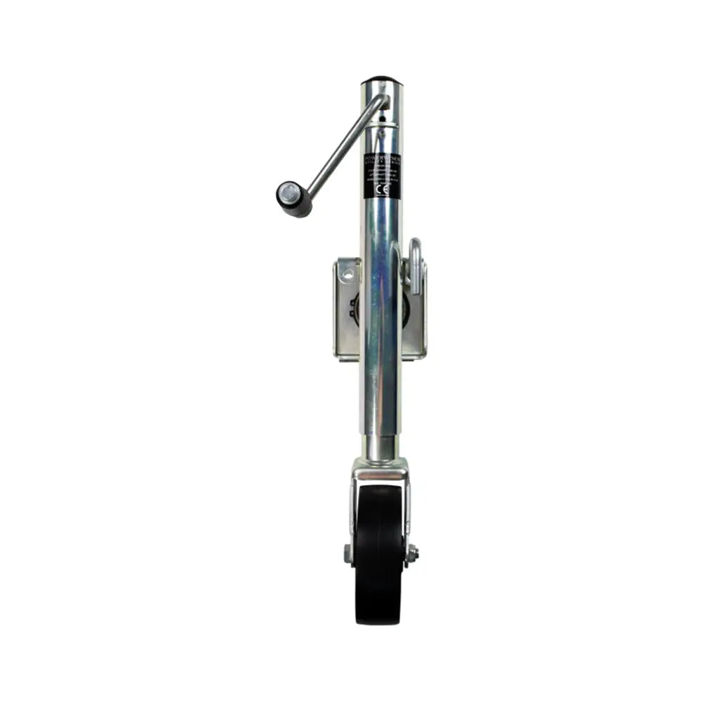 Powerwinch Utility Series Jack - 1200lb Bolt-On Single Wheel Zinc Trailer Jack