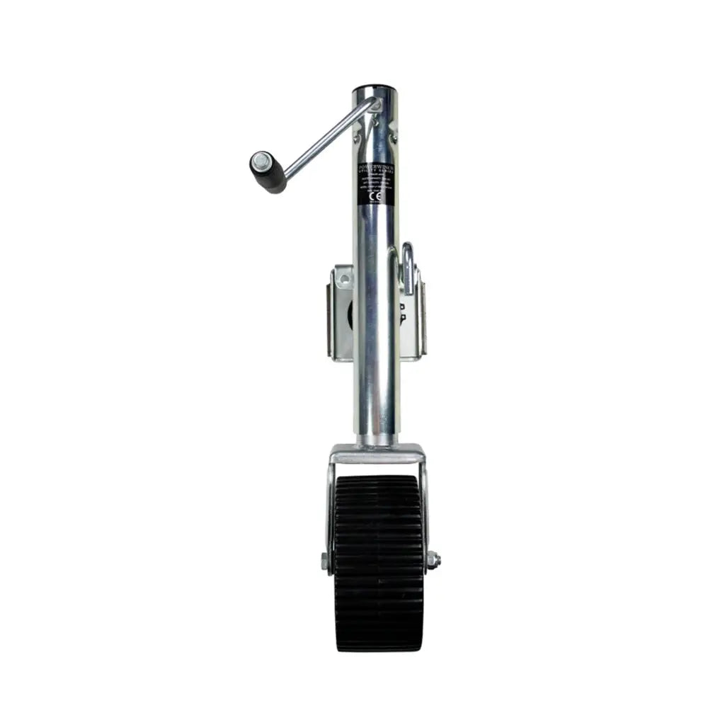 Powerwinch Utility Series Jack - 1500lb Bolt-On Single Wheel Wide Zinc