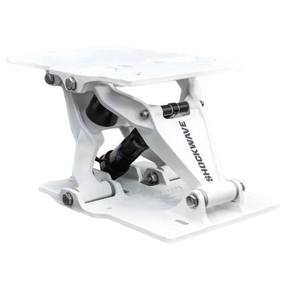 Shockwave Seats S5-LW Suspension Base - White for Marine Applications