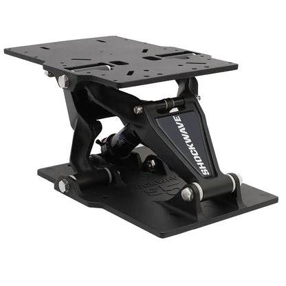 Shockwave Seats S5-LW Suspension Base in Black with Adjustable Shock for Marine Use